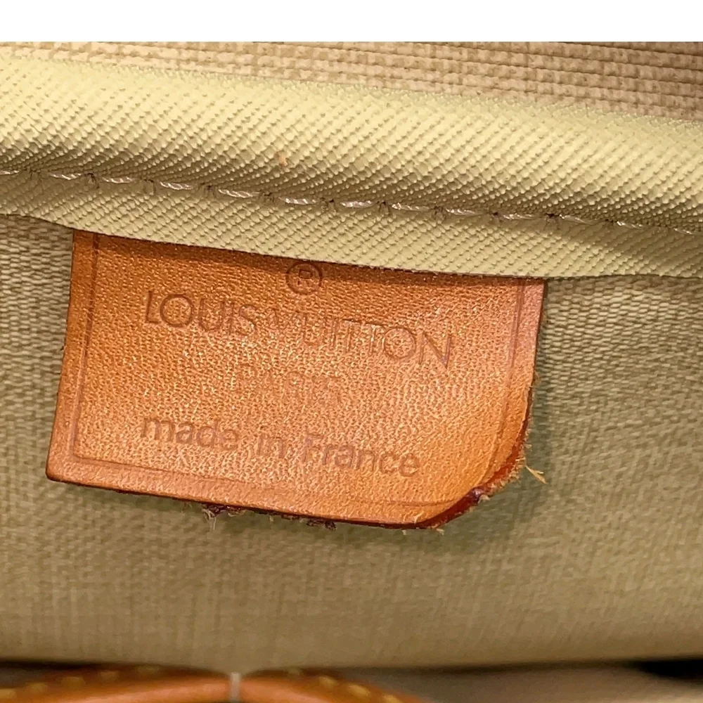 Auth Louis Vuitton Monogram Deauville Handbag W/DustBag - Picture 15 of 16